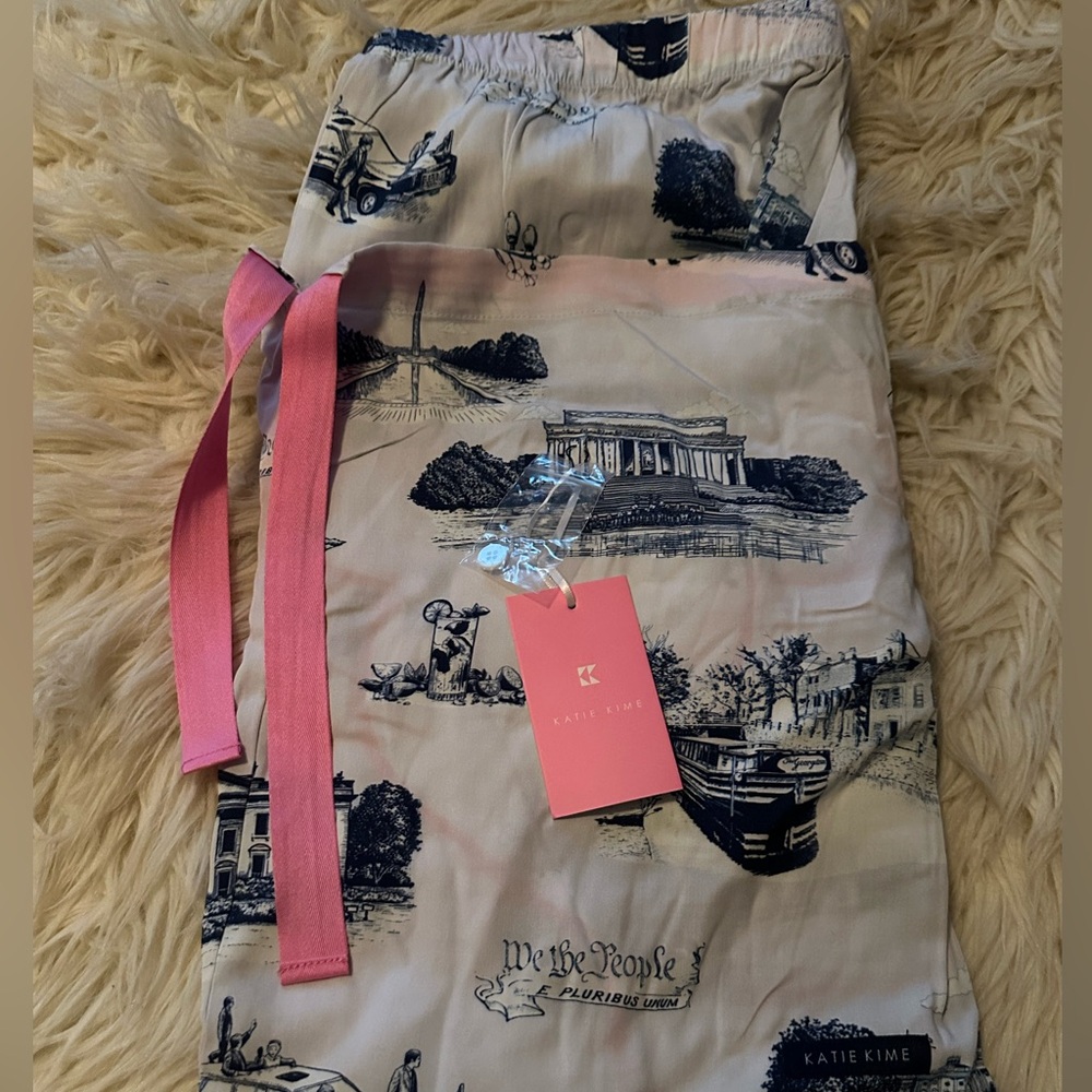 - Katie Kime we the people Pajama Set size medium new with tags